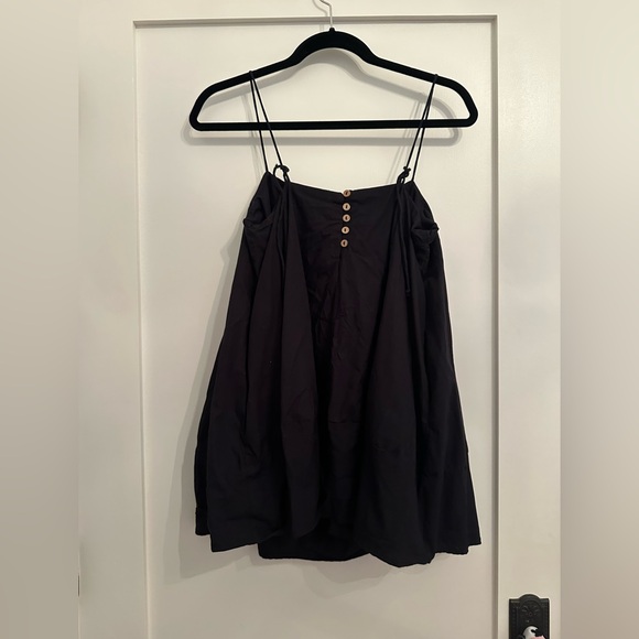 Free People Struttin Mini Dress Black XS - Picture 6 of 7
